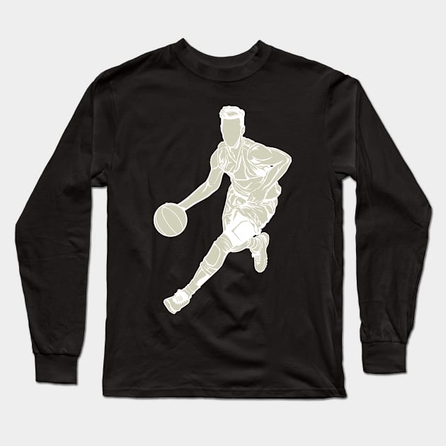 Basketball player Long Sleeve T-Shirt by ShirtyLife